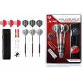 XQmax Darts nikkelbelagt dartsæt i 30 dele 21 g stålspids QD7000680