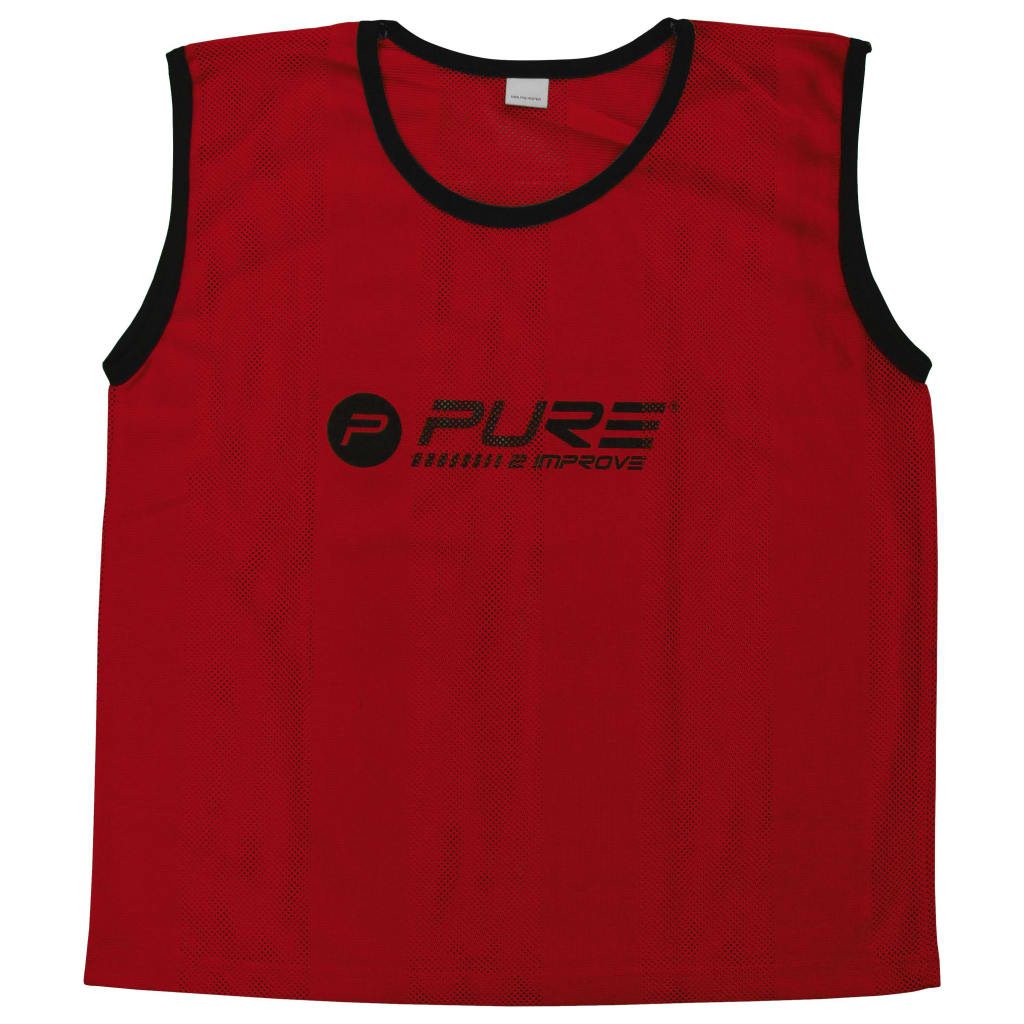 Pure2Improve Hesjes 4 st junior mesh rood