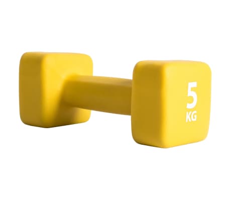 Pure2Improve Manual 5 kg neopren gul
