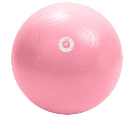 Pure2Improve Piłka do ćwiczeń, 65 cm, różowa