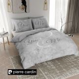 Pierre Cardin Dekbedovertrek Stone Look Grey-140x200/220