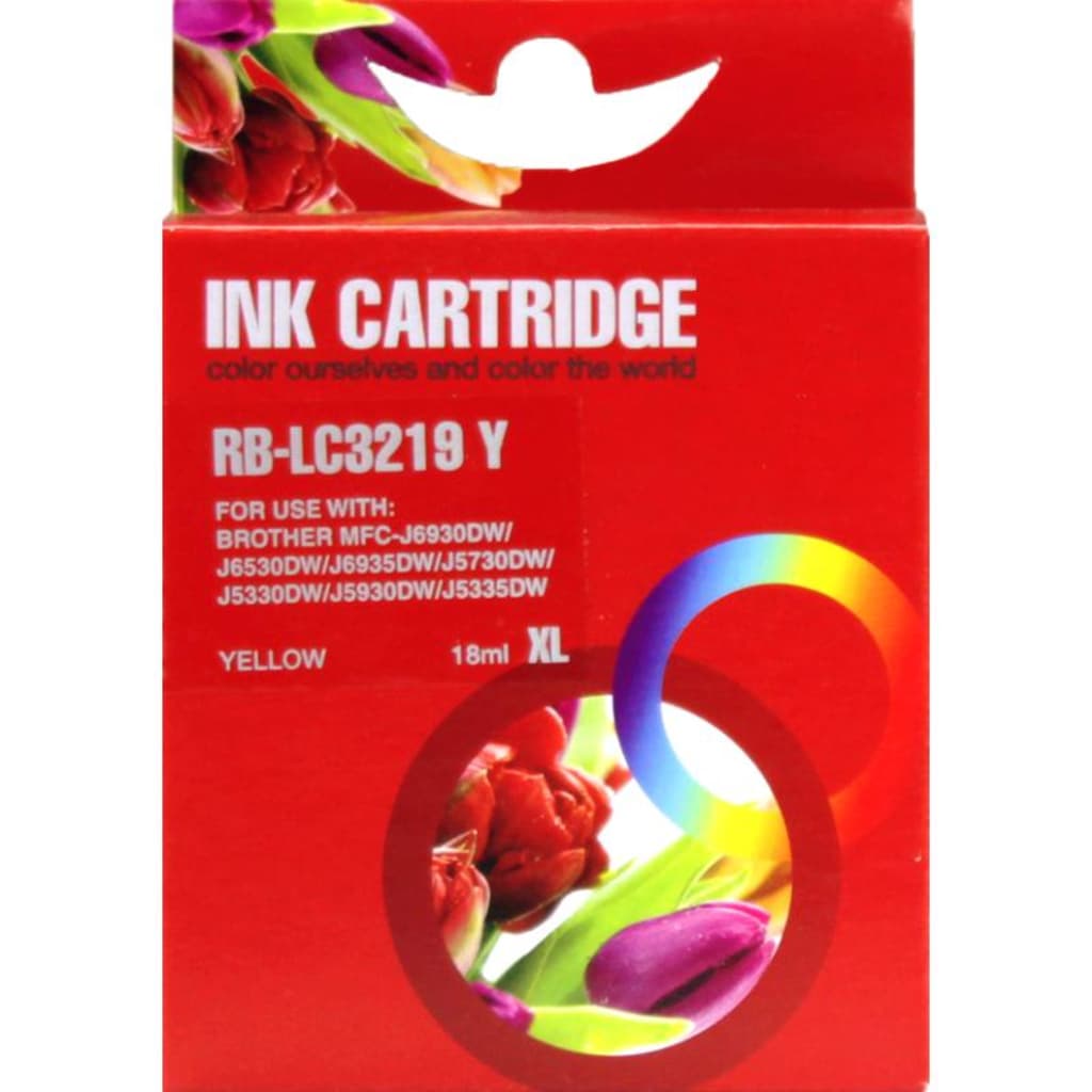 Brother Huismerk Lc3219Xly Geel Cartridge brother kopen in de aanbieding