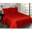 Shine Glans Satijn Bedsprei Rood Maat 270X260Cm 2 Kussenslopen huismerk kopen in de aanbieding