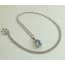 Christian Wit Gouden Collier Met Saffier Hanger christian kopen in de aanbieding Christian Wit Gouden Collier Met Saffier Hanger christian kopen in de aanbieding