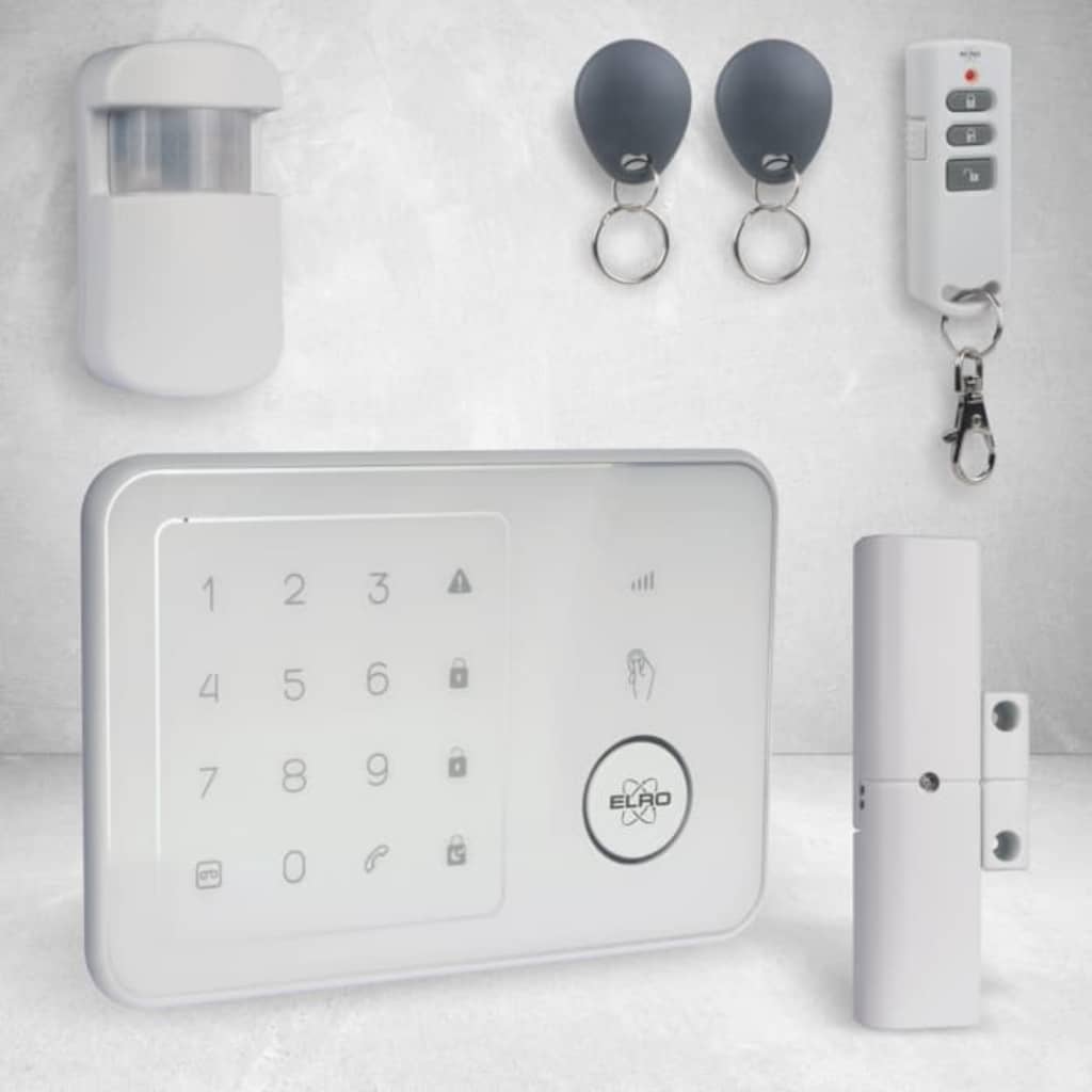 Elro Compleet Ag4000 Thuis Alarmsysteem Met Gsm Module En App elro kopen in de aanbieding Elro Compleet Ag4000 Thuis Alarmsysteem Met Gsm Module En App elro kopen in de aanbieding