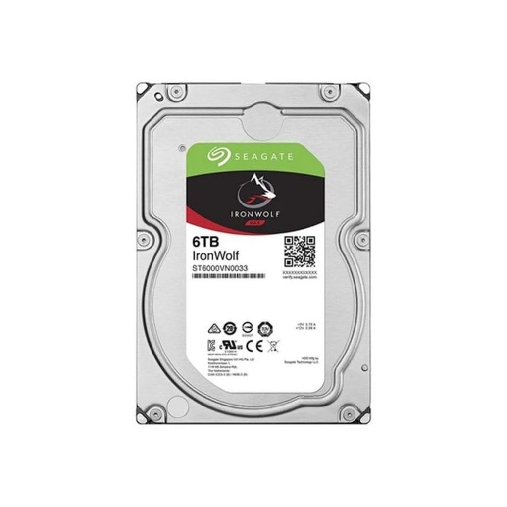 Seagate IronWolf 6000GB SATA III interne harde schijf