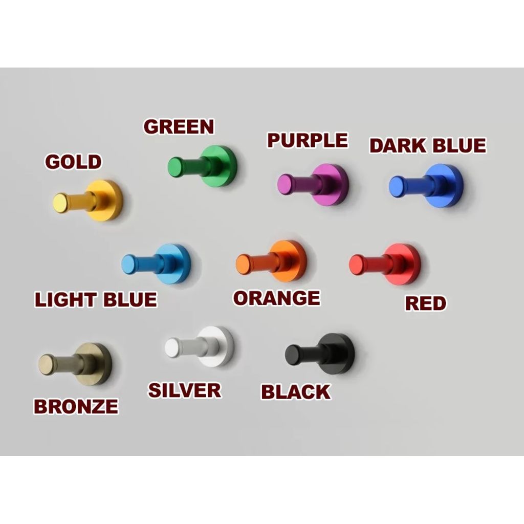 Eigen Merk Clothes Hook Wall Bracket Aluminium Gold huismerk kopen in de aanbieding Eigen Merk Clothes Hook Wall Bracket Aluminium Gold huismerk kopen in de aanbieding
