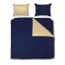 Nightsrest Dekbedovertrek Two Tones Navy Beige Maat Lits Jumeaux huismerk kopen in de aanbieding
