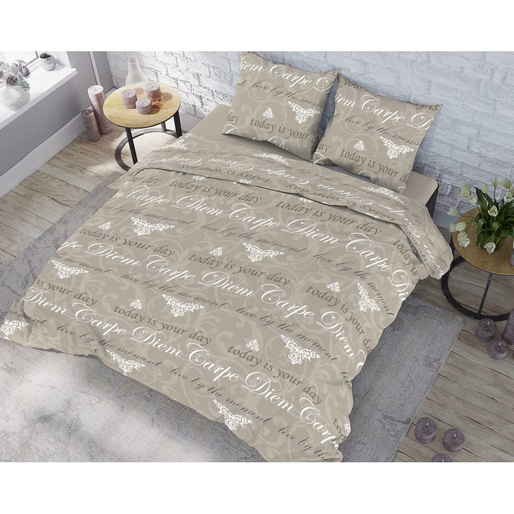 Merkloos Dekbedovertrek Carpe Diem 140X200220 Flap 1 Kussensloop 60X70Cm huismerk kopen in de aanbieding Merkloos Dekbedovertrek Carpe Diem 140X200220 Flap 1 Kussensloop 60X70Cm huismerk kopen in de aanbieding