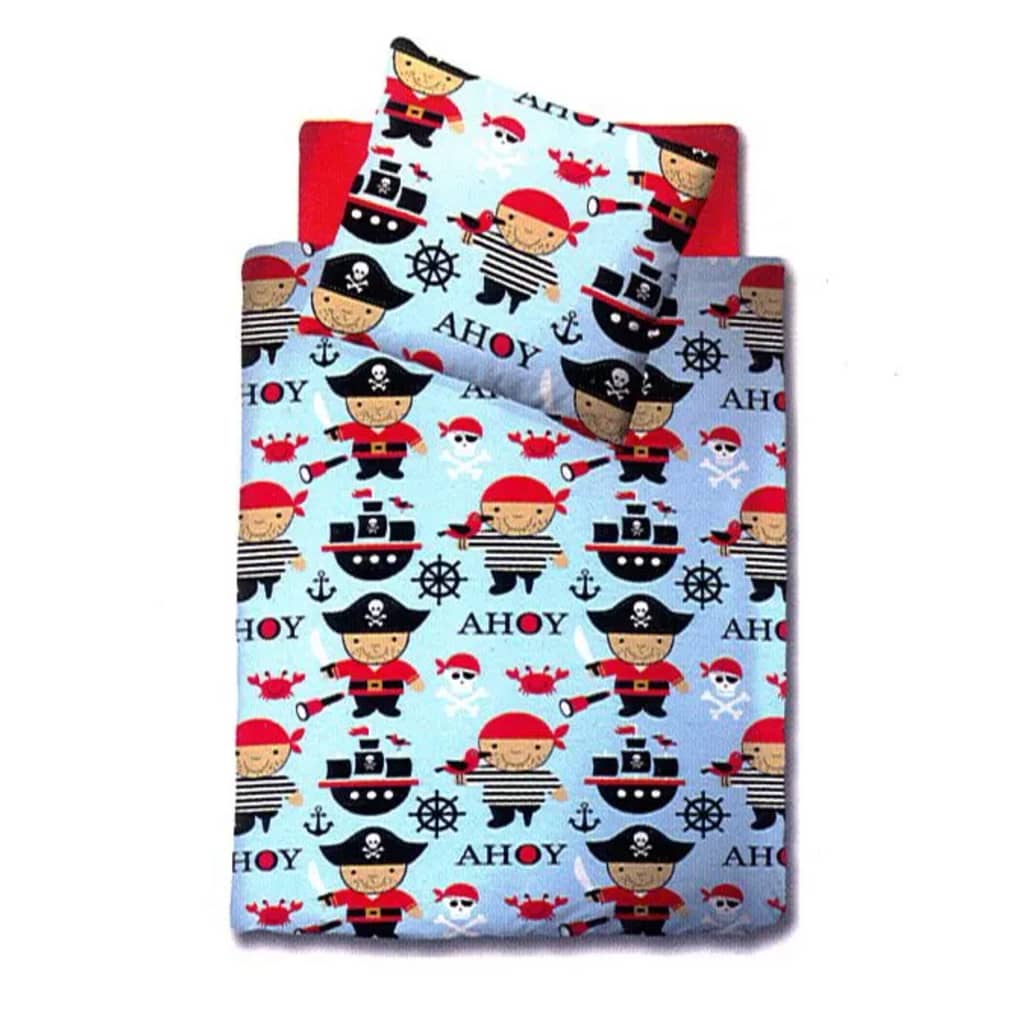Merkloos Dekbedovertrek Ship Ahoy 135X200 1 Kussensloop 80X80Cm huismerk kopen in de aanbieding
