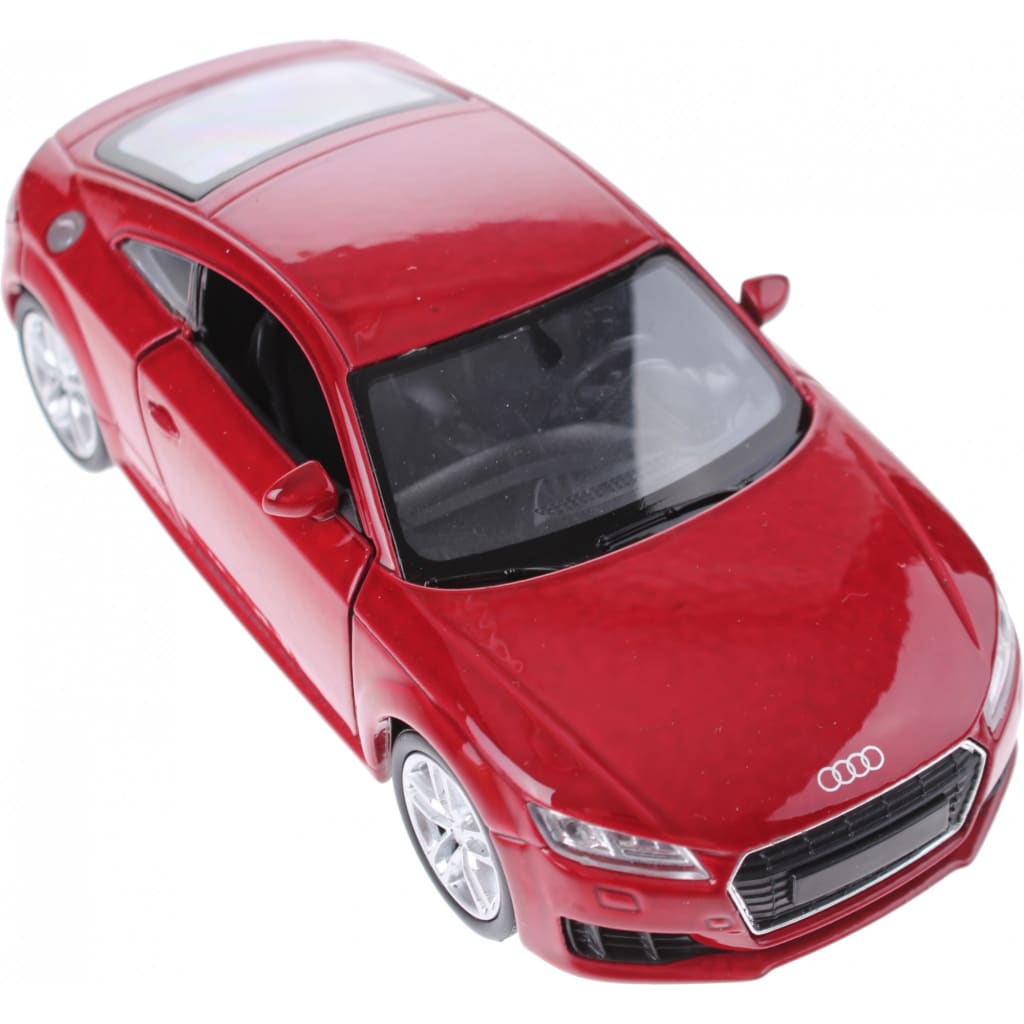 Welly metalen Audi TT 2014 rood 16 cm