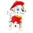 Nickelodeon Knuffel Paw Patrol Marshall 28 Cm Witrood nickelodeon kopen in de aanbieding