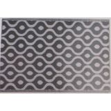 Excellent Houseware strandmatje 180 x 120 cm grijs