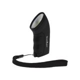 Summit zaklamp met koord zwart 9 cm
