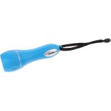 Summit zaklamp blauw 19 cm