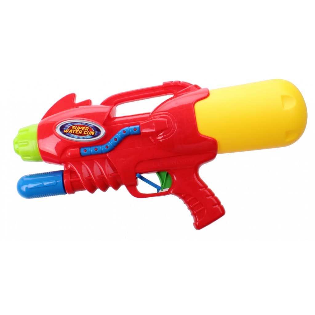 Kids Fun waterpistool Super Watergun 42 cm rood/geel