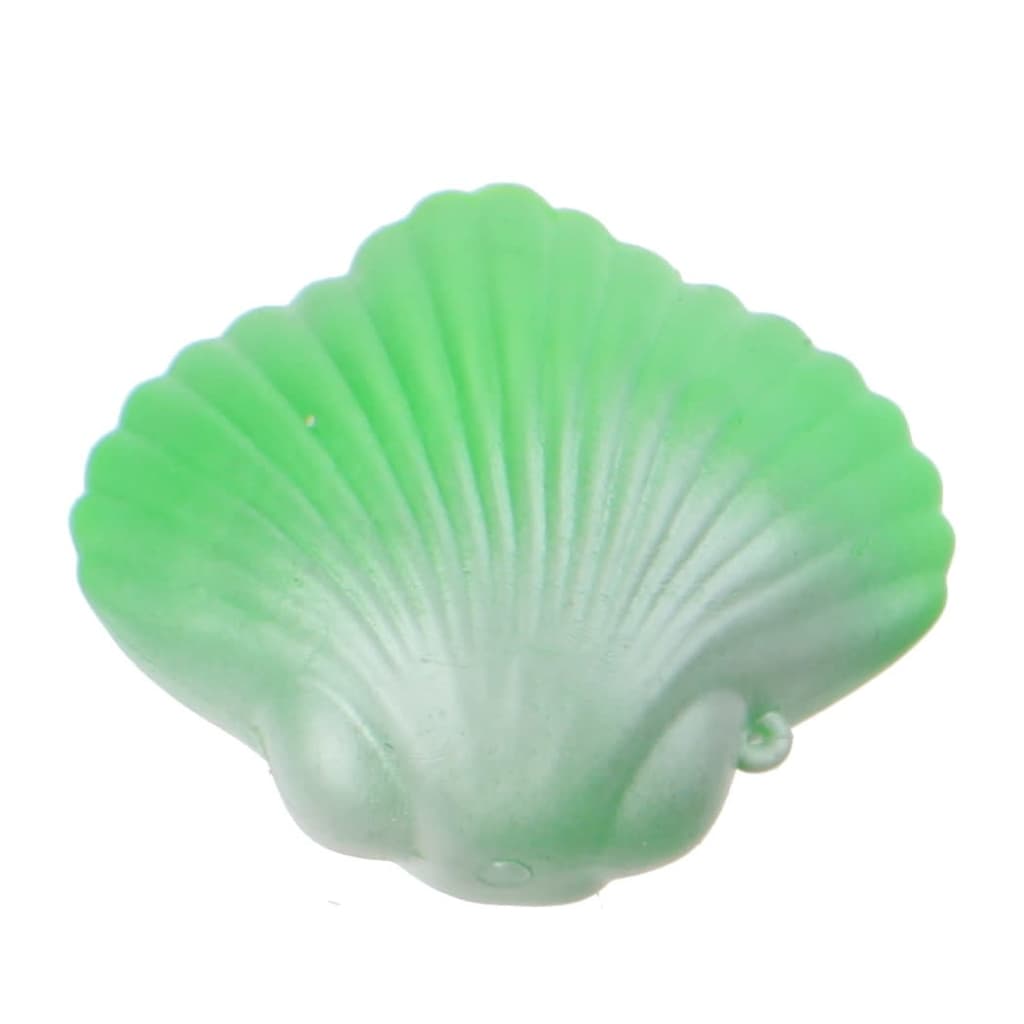 Out of the Blue knijpschelp met zeemeermin 7 cm groen