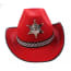 Boland Kinderhoed Sheriff Junior One Size Rood boland kopen in de aanbieding