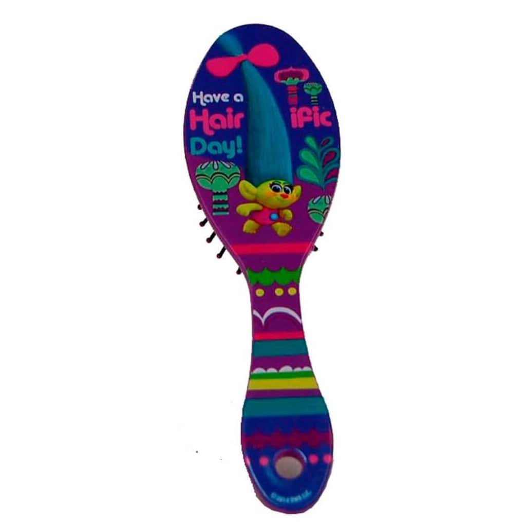 Afbeelding Dreamworks Trolls haarborstel 17 cm blauw door Vidaxl.nl