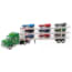 Kids Fun Autotransporter Jongens 58 Cm Groen 10 Delig kids fun kopen in de aanbieding