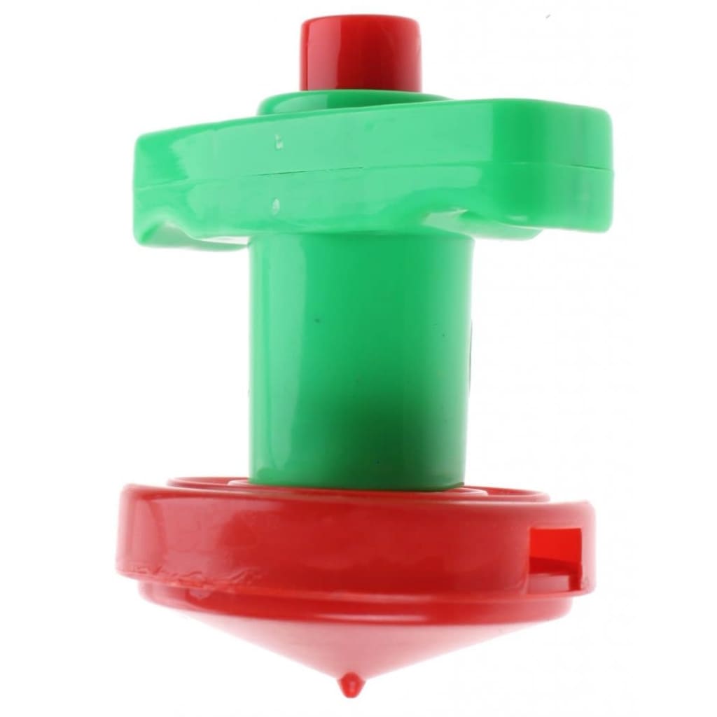 Jonotoys afschiettol Superspeed 5 cm 2-delig groen/rood
