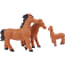 Free And Easy Boerderijdieren Paarden 8 Cm 3 Delig Bruin free and easy kopen in de aanbieding