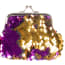 Lgimports Lg Imports Zeemeermin Portemonnee Glitter 9 Cm Paarsgoud lgimports kopen in de aanbieding