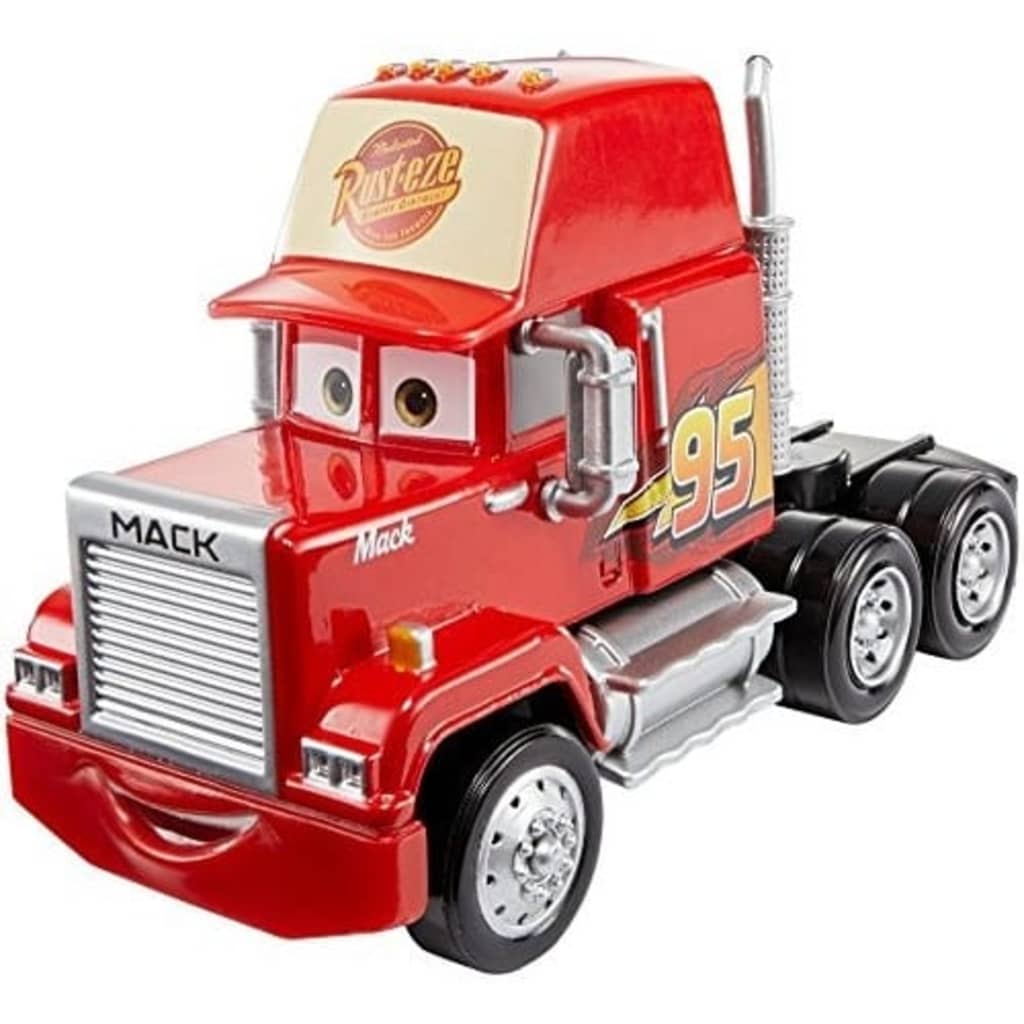 Mattel Cars 3 vrachtwagen Mack 10 cm rood