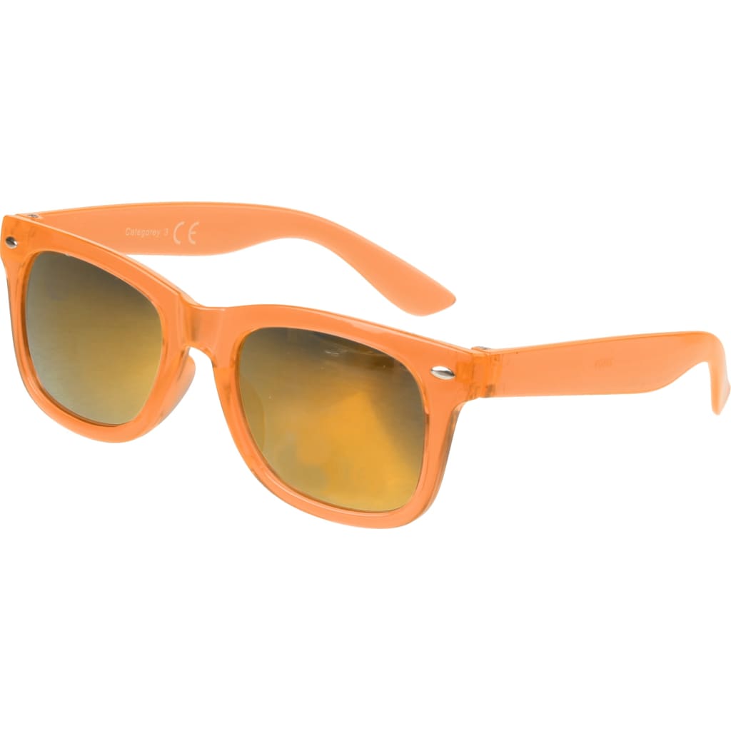 Afbeelding Johntoy zonnebril met bewaarhoes UV 400 junior oranje/goud door Vidaxl.nl