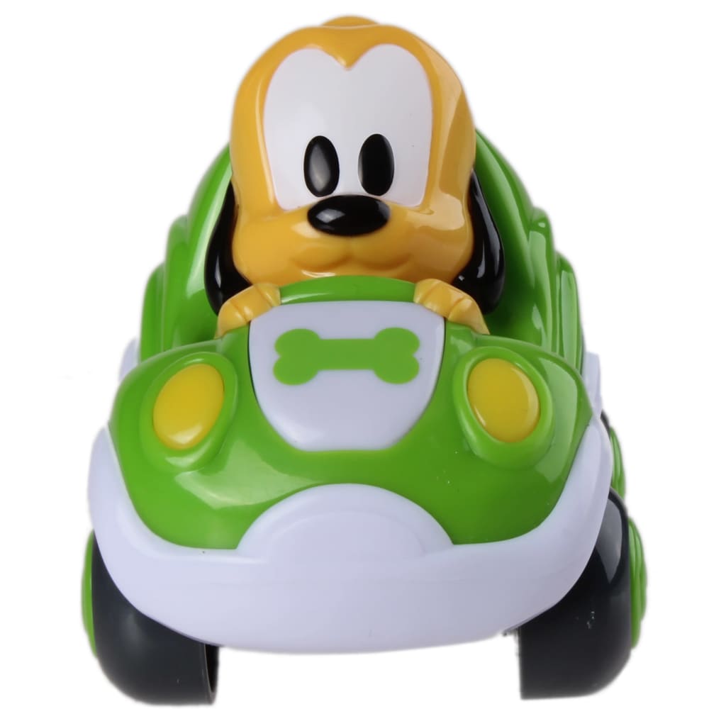 Afbeelding Clementoni Disney Baby Pluto pull-back auto groen door Vidaxl.nl
