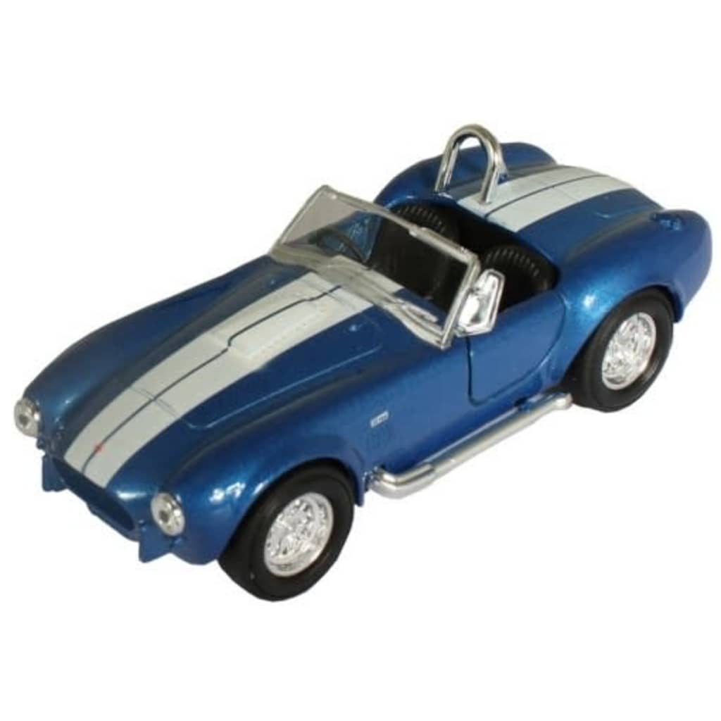 Welly schaalmodel Shelby Cobra 427 1:34 blauw 11 cm