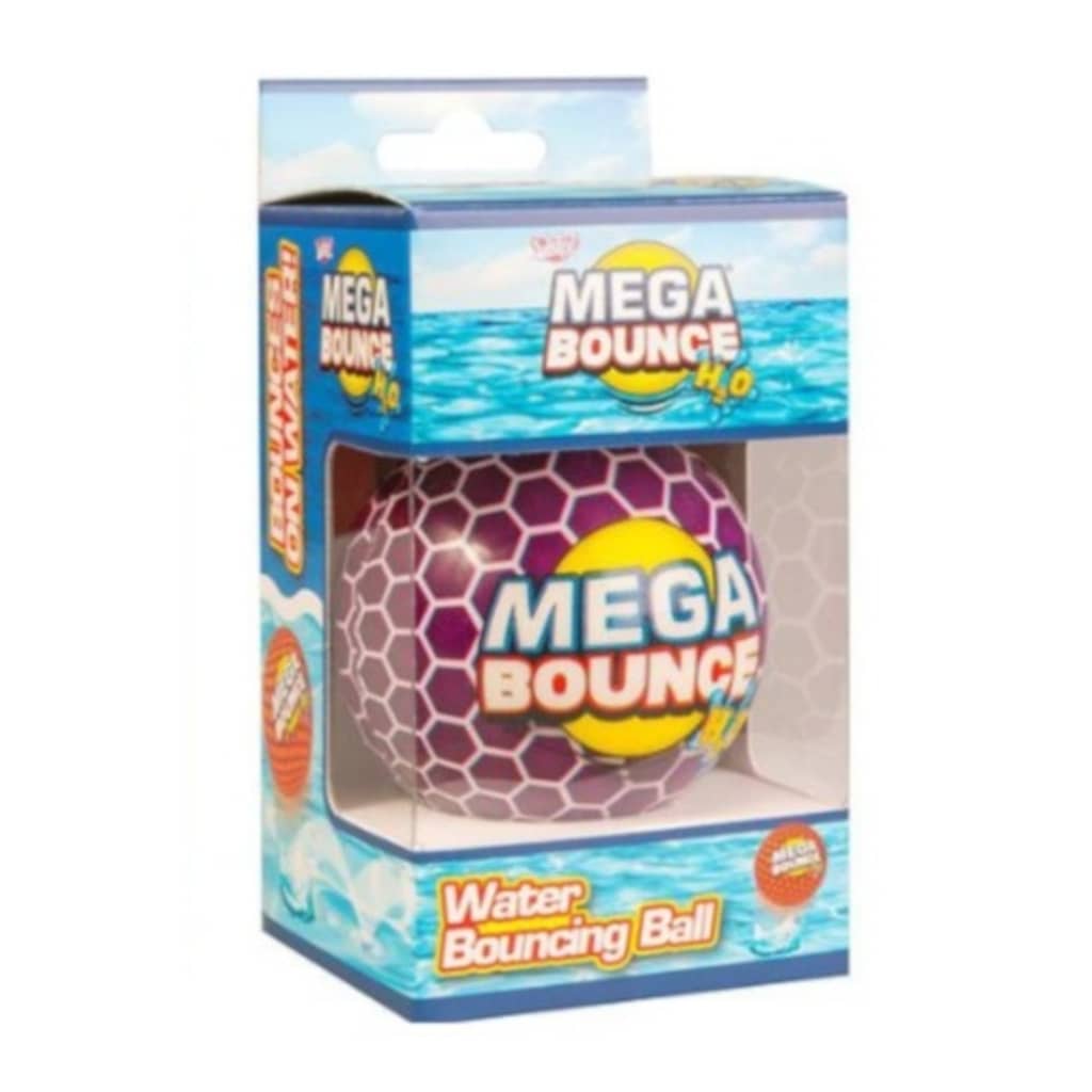 Wicked waterbal Mega Bounce H2O 7 cm paars 29 gram