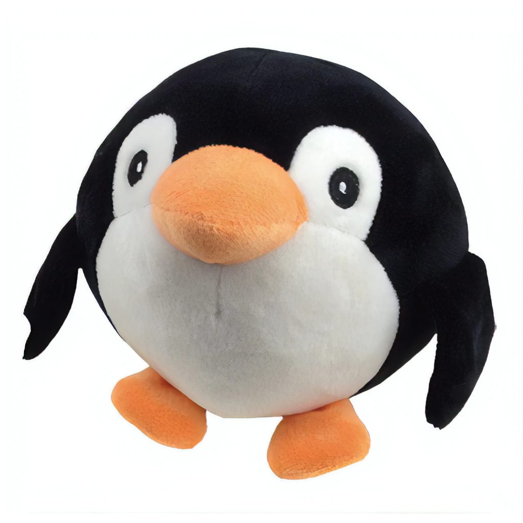 Happy People badspeelgoed pinguïn zwart/wit 12 cm
