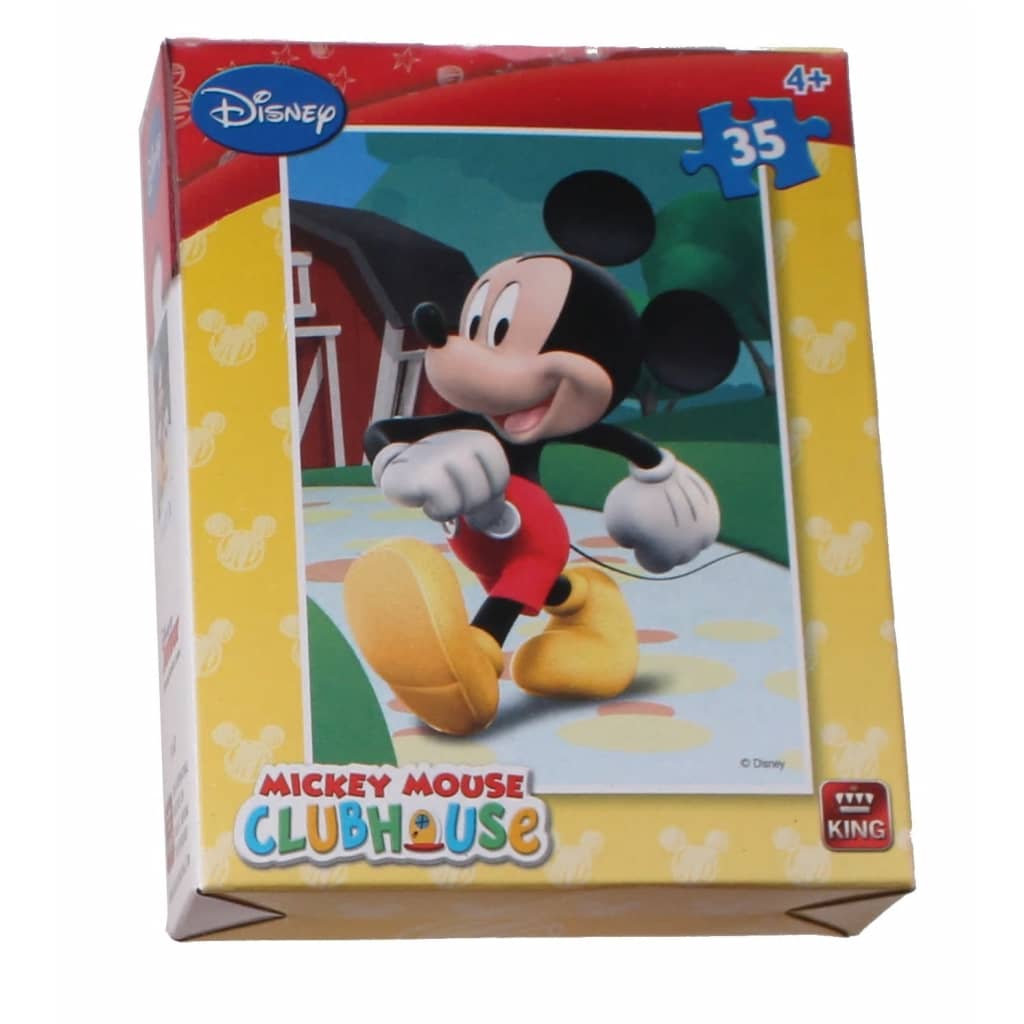 King legpuzzel Disney Mickey Mouse - 35 stukjes