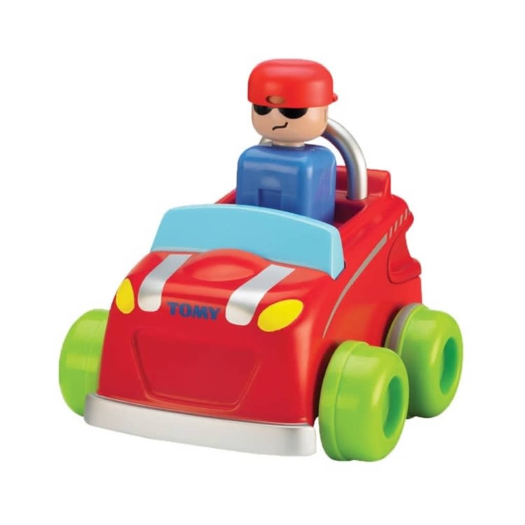 TOMY speelgoedauto Toomies - Push 'n Go Car 41 cm rood