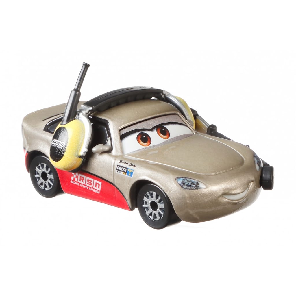 Mattel Cars auto Shannon Spokes 6,5 cm goud