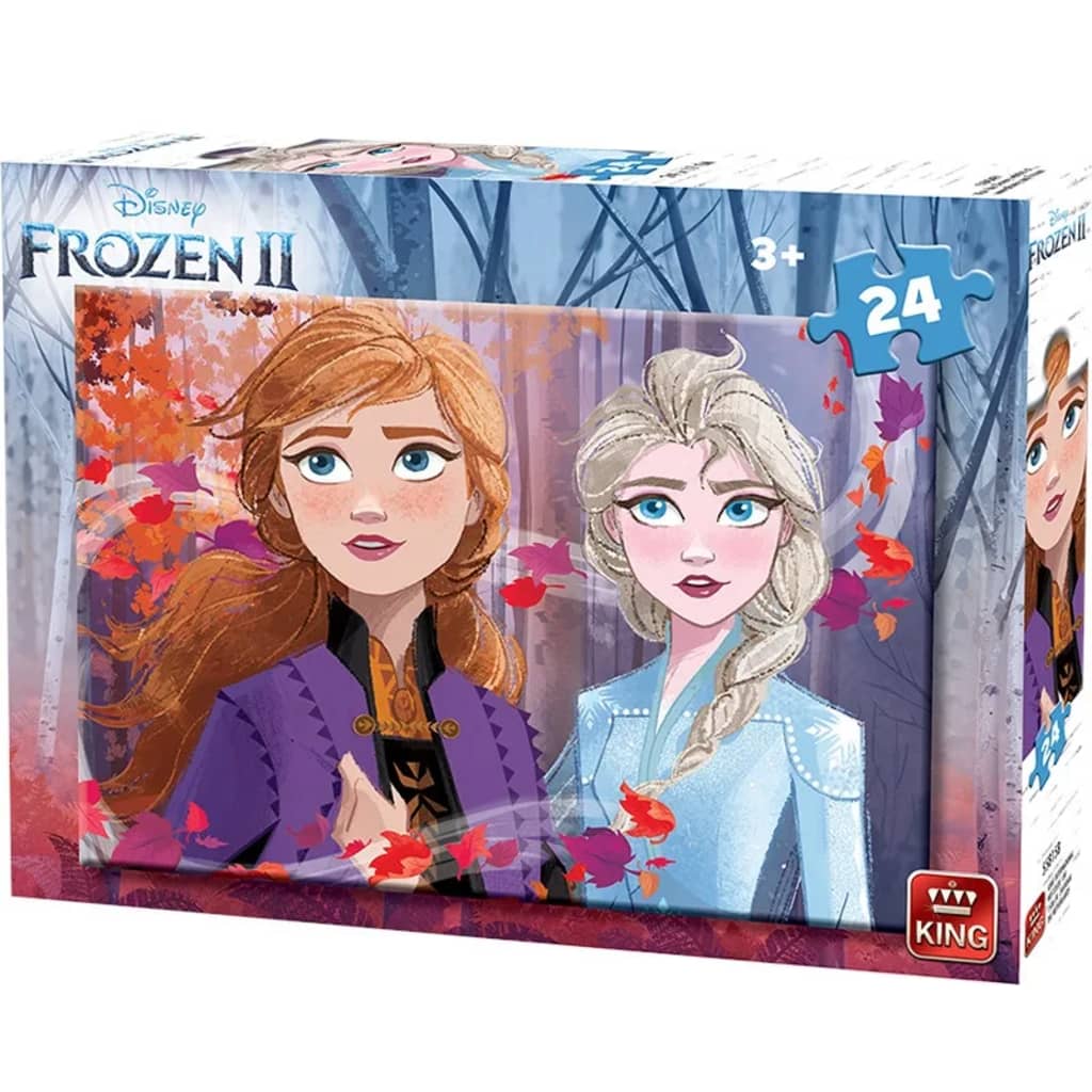 King legpuzzel Disney Frozen II junior 24 stukjes (B)