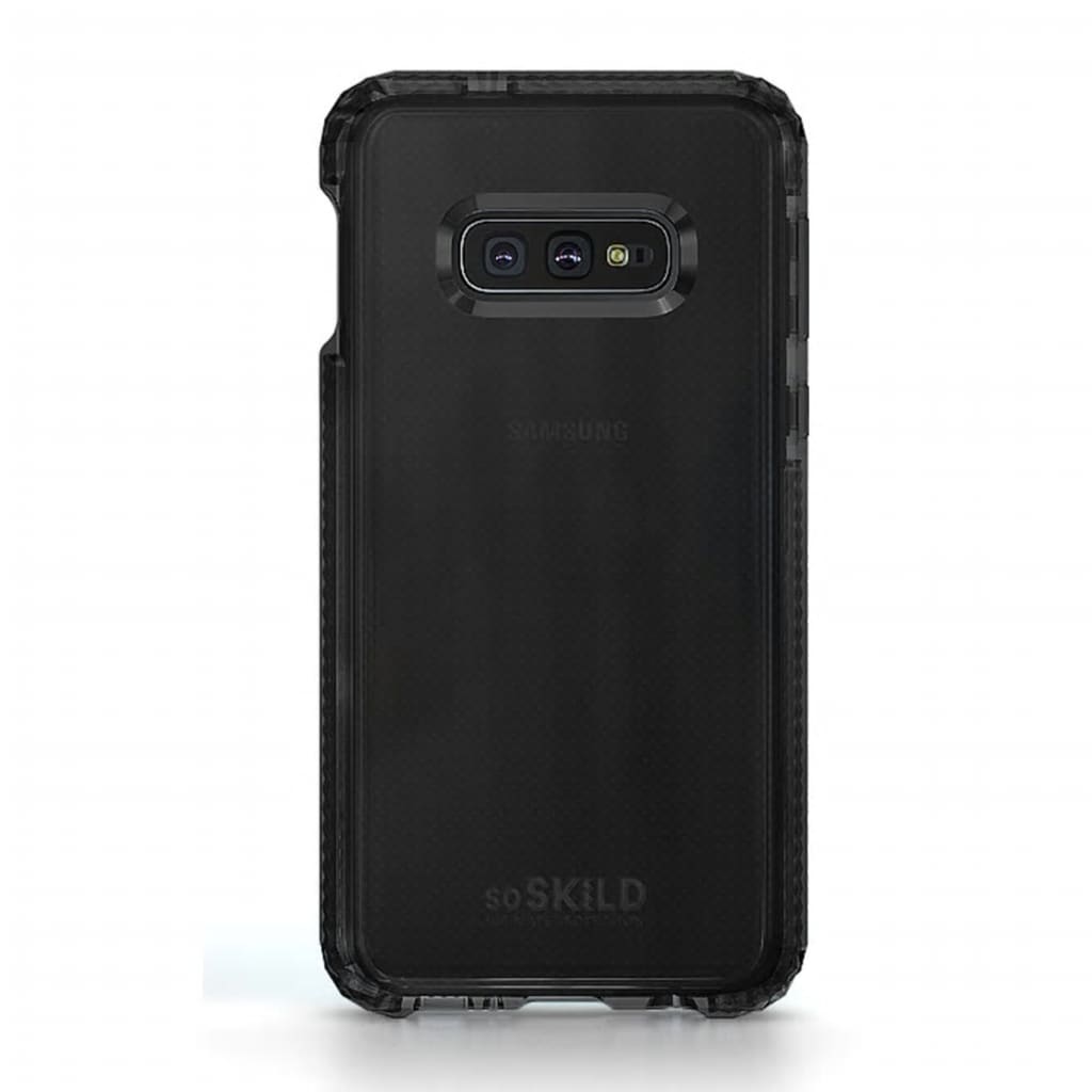 SoSkild - Samsung Galaxy S10e Hoesje - Back Case Defend Smokey Grey