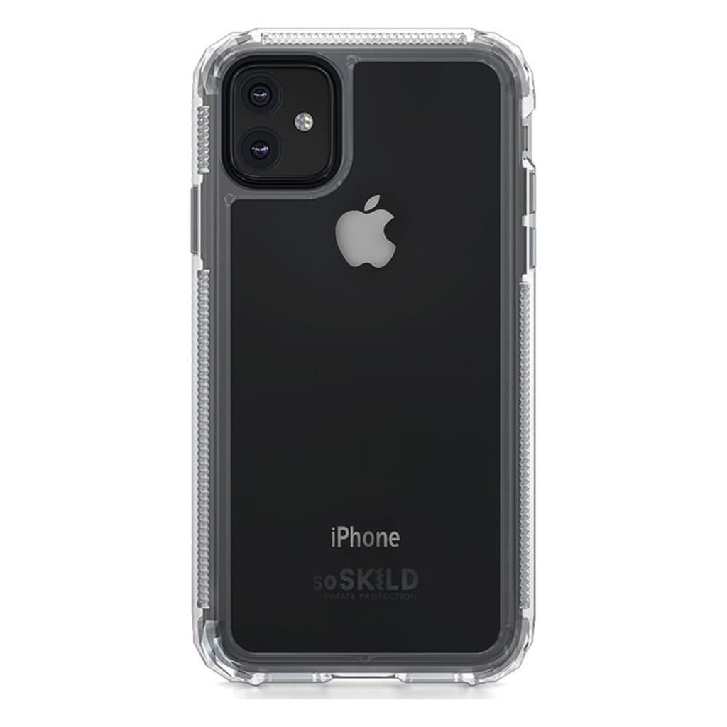 SoSkild - iPhone 11 Hoesje - Back Case Defend Transparant