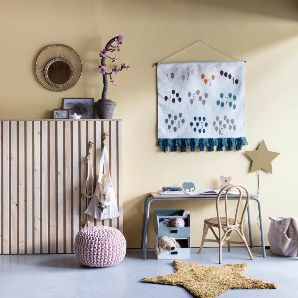 Kids Depot Tisch Original Mangoholz Grau