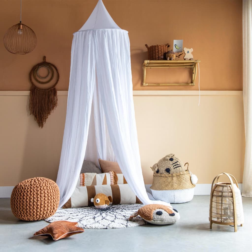 KidsDepot Coussin Marnie 55x35 cm Coton Terre