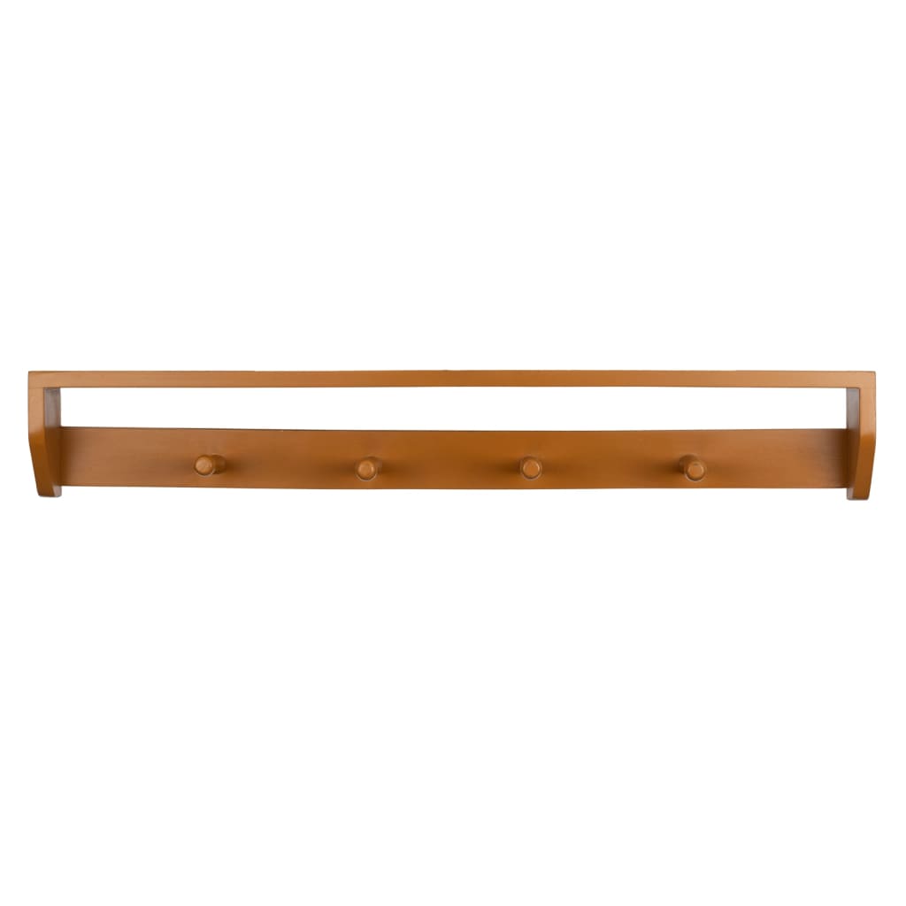 KidsDepot Coat Rack Xenn 89x10x14 cm Wood Terra