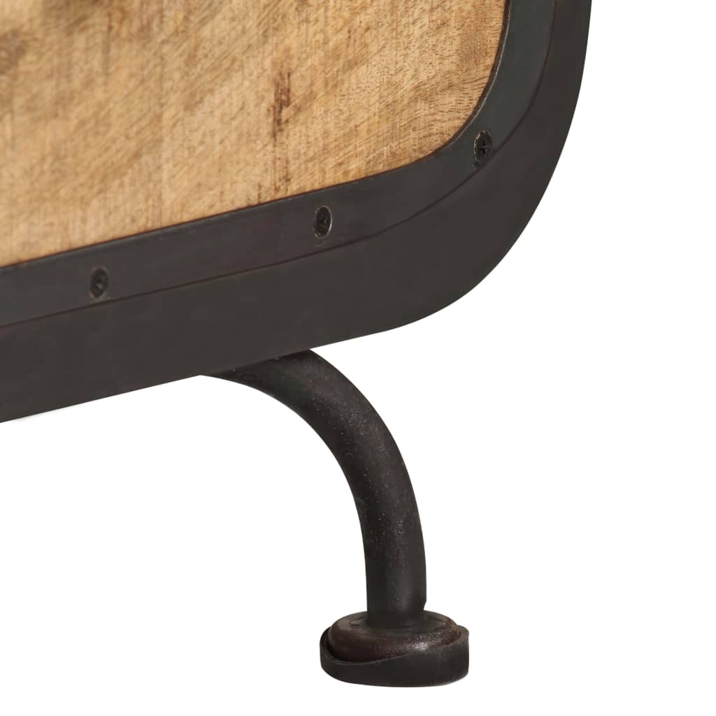 Buffet 140 X 40 X 80 Cm Bois De Manguier Massif VidaXL 17 width=274