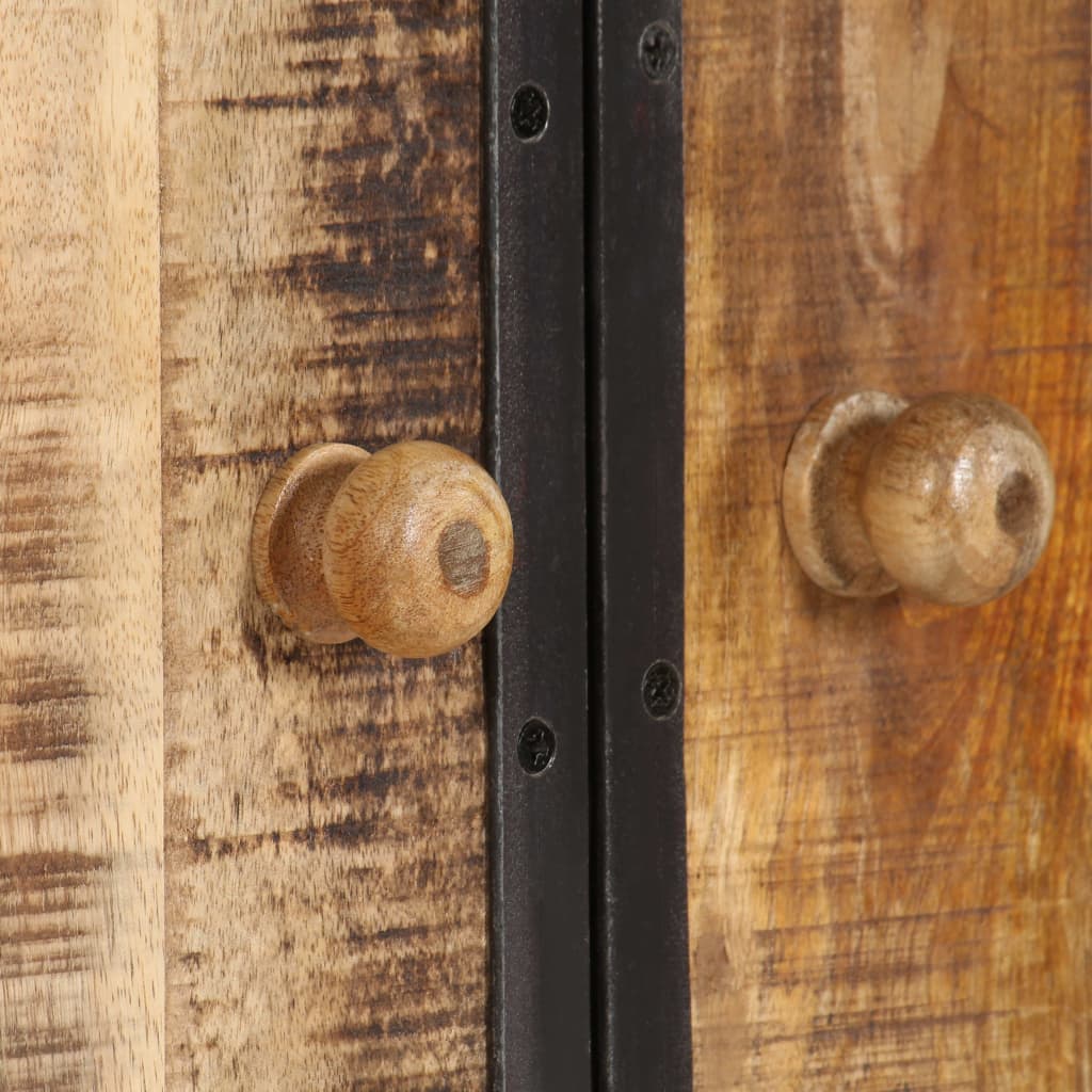 Buffet 140 X 40 X 80 Cm Bois De Manguier Massif VidaXL 19 width=274