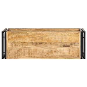 TV stolek 90 x 30 x 40 cm masivní mangovníkové dřevo - obrázek 3