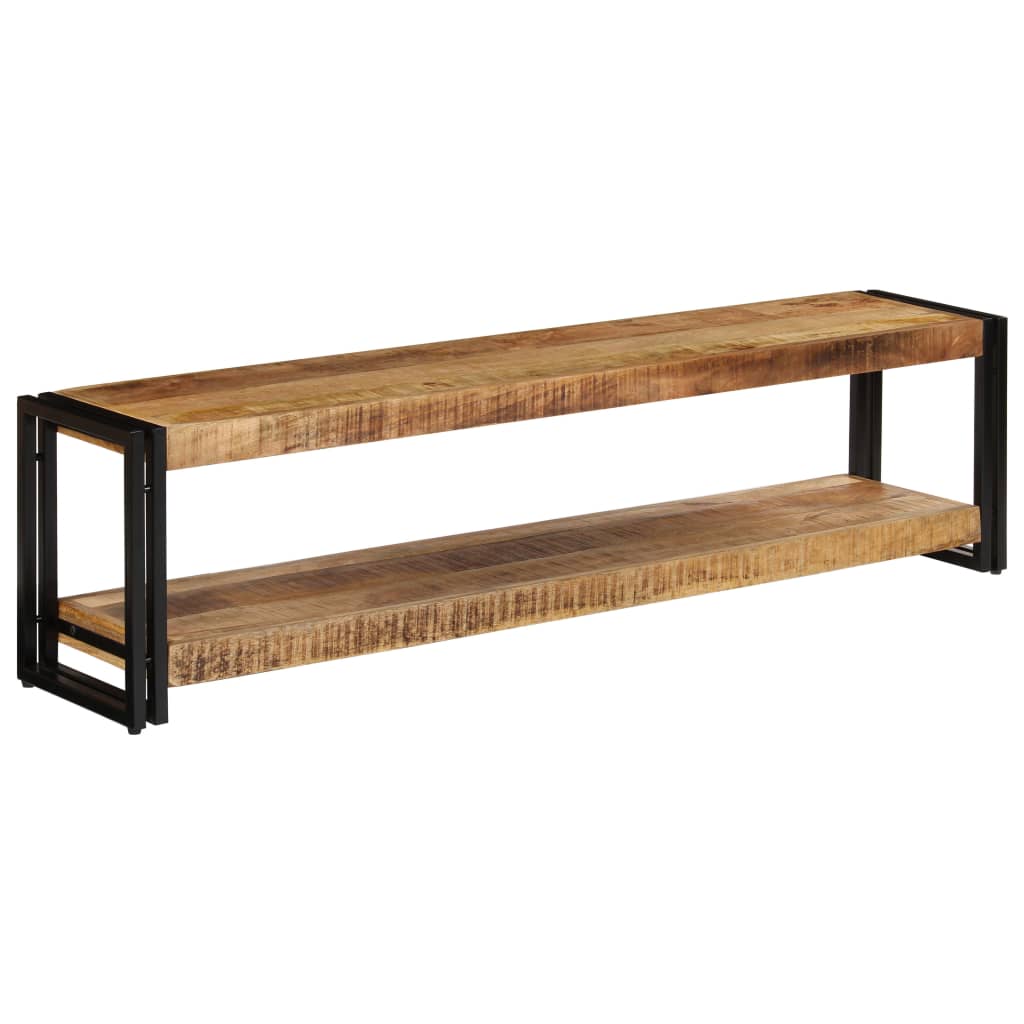 vidaXL TV-Schrank 150x30x40 cm Massivholz Mango