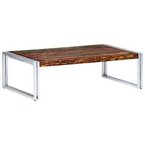 Konferenční stolek 120 x 60 x 35 cm masivní recyklované dřevo - obrázek 11