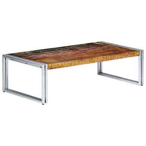 Konferenční stolek 120 x 60 x 35 cm masivní recyklované dřevo - obrázek 7