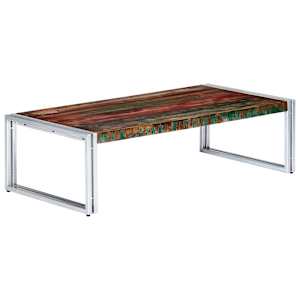 Konferenční stolek 120 x 60 x 35 cm masivní recyklované dřevo - obrázek 10
