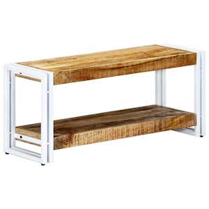 TV stolek 90 x 30 x 40 cm masivní mangovníkové dřevo - obrázek 11